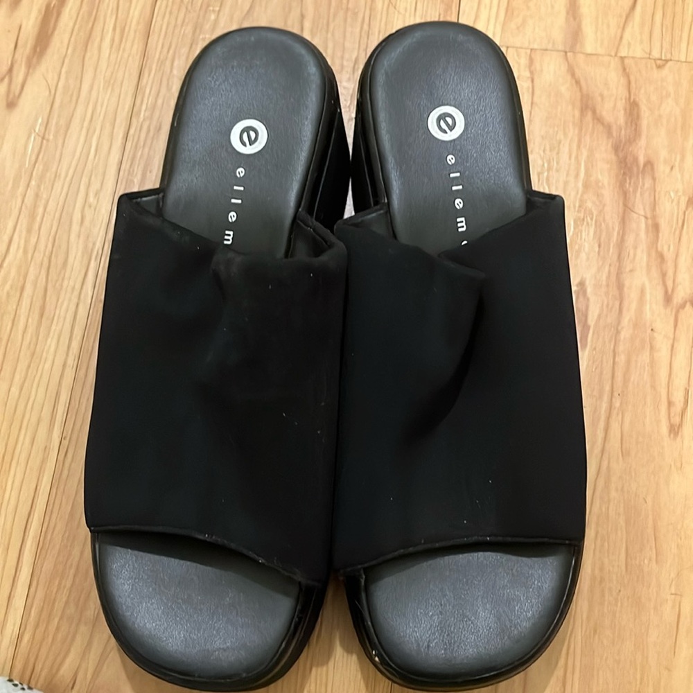 Black Platform Sandals